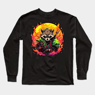 raccoon Long Sleeve T-Shirt